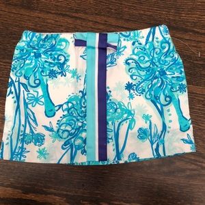 Lilly pulitzer Back It Up toddler skort - NWOT